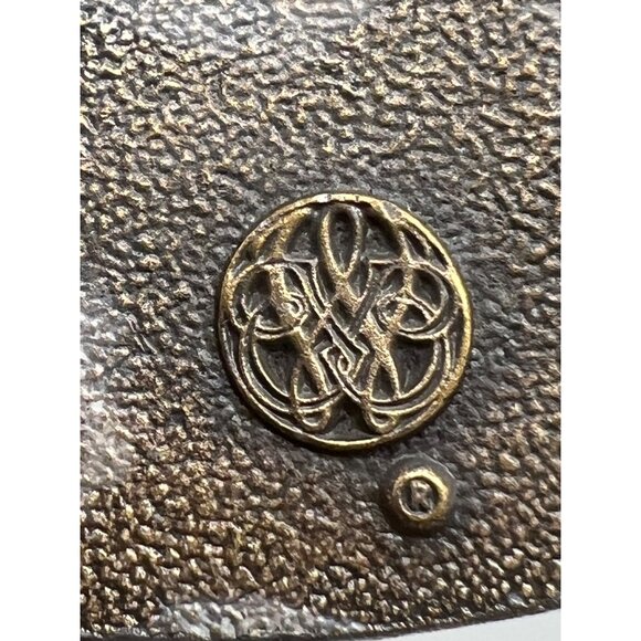 Vtg Belt Buckle Mathews Co. Iron Horse Steam Train 31 Quality Limited Edition - Picture 6 of 16